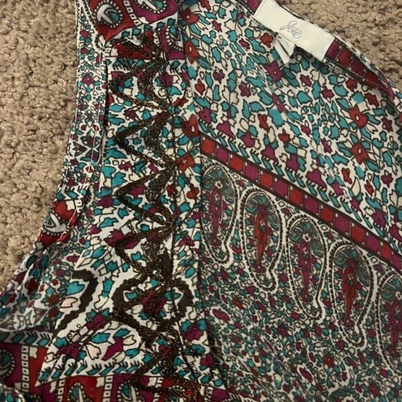 Joie small colorful silk tank top - Picture 9 of 10